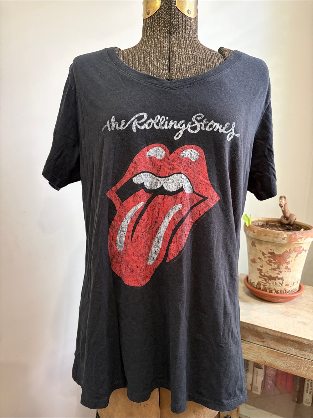 The Rolling Stones Concert Tee - Iconic Tongue Logo - Women's XL